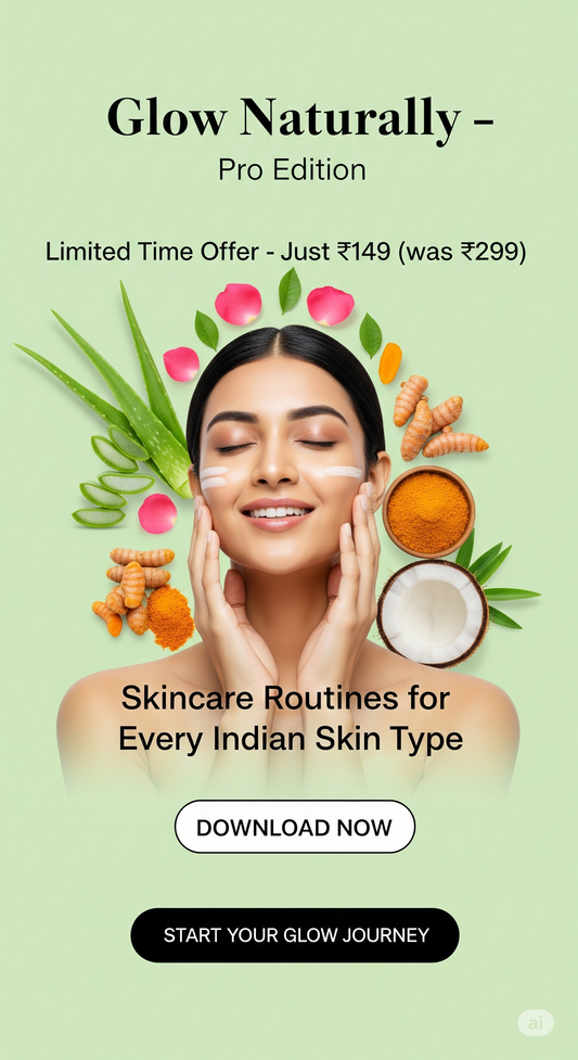 Glow Naturally (Pro Edition) – Beauty & Skincare Routines for Every Indian Skin Type